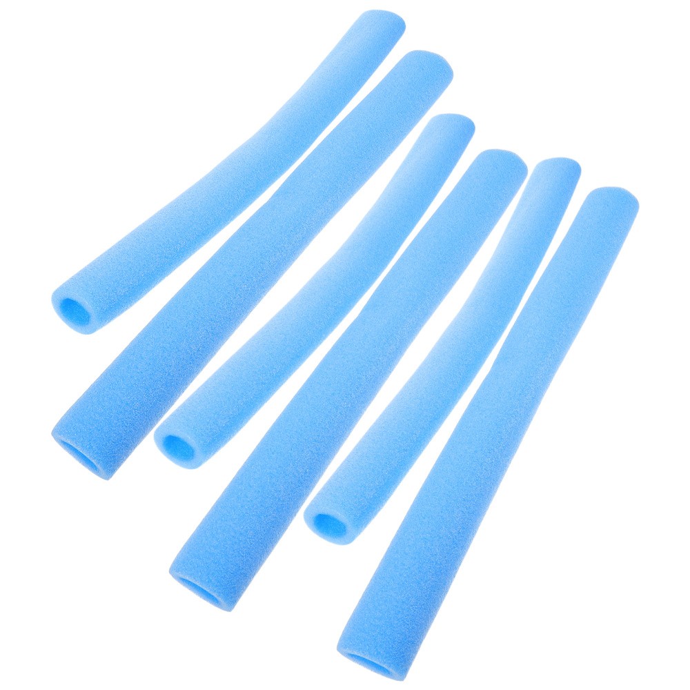6Pcs Reusable Blue Foam Pole Sleeves Trampoline Padding for Child Safety