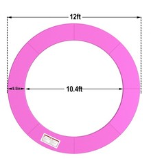 LANGXUN Universal Trampoline Repalcement Safety Pad, 8ft 10ft 12ft 14ft 15ft 16f