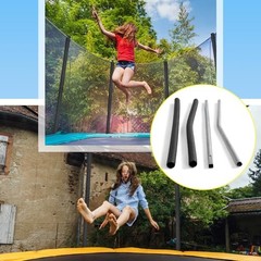 Trampolines Single Enclosure Pole Set Trampoline Replacement Parts Upper and 2