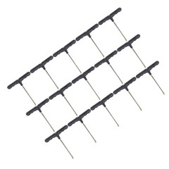 15 Pcs Spring Handle Hook Stainless Steel Pull Heavy Duty Puller