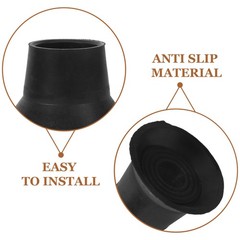 12pcs Trampoline Leg Pads: Anti Skid Rubber Floor Cushion Feet – Silent