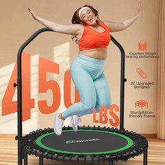Fitness Rebounder 40 Inch Bungee 450LBS Trampoline