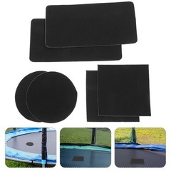 Self-Adhesive Trampoline Patch Repair Kit 6 Sets Round Rectangular Patches fo…