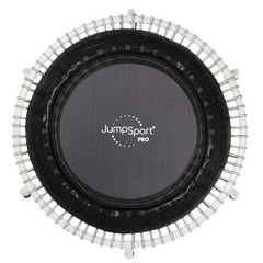 JumpSport 350 PRO Fitness Trampoline, Cardio Workout Equipment, 39″ (Open Box)