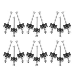 18 Pcs Children’s Trampoline Screws Replacement Parts Fixing Anti-falling