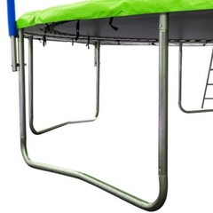 16FT Trampoline with Backboard – Color Green