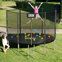 Trampoline for Kids,400LBS Outdoor Trampoline with Net-ASTM Approved Trampoli…