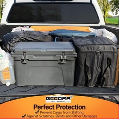 GEEDAR Heavy Duty Rubber Bed Mat for Toyota Tundra 5.5 ft Bed Liner, 2022 202…