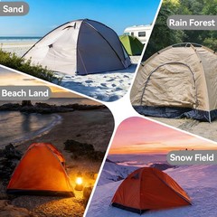 Heavy Duty Tent Stakes Screw In 12 Inch 14 Inch Rustproof Aluminum Ground Anchor