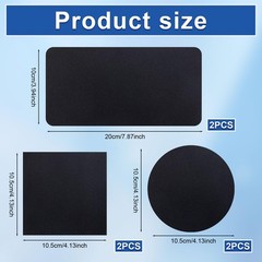 6pcs Trampoline Patch Repair Kit, 3 Styles Patches SelfAdhesive Trampoline Pa…