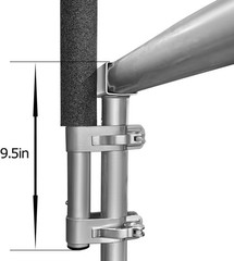 Universal Trampoline Replacement Enclosure Poles 6 Straight