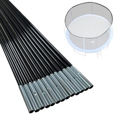 Universal Trampoline Fiber Glass Rods to Replace The Top Ring of Net Enclosur…