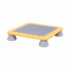 Yellow Mini Trampoline For Kids Sensory Trampoline Bouncing Board With Non LHEV