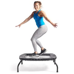 Sunny Health & Fitness Adjustable Bungees Bounce Exercise Trampoline – 40 Inches
