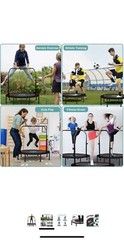 RAVS Mini Trampoline for Kids Adults 40″/48″ Foldable Fitness Rebounder Kids 5