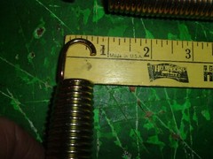 4 PCS) 5 1/2″ Trampoline Spring Heavy Steel Replacement