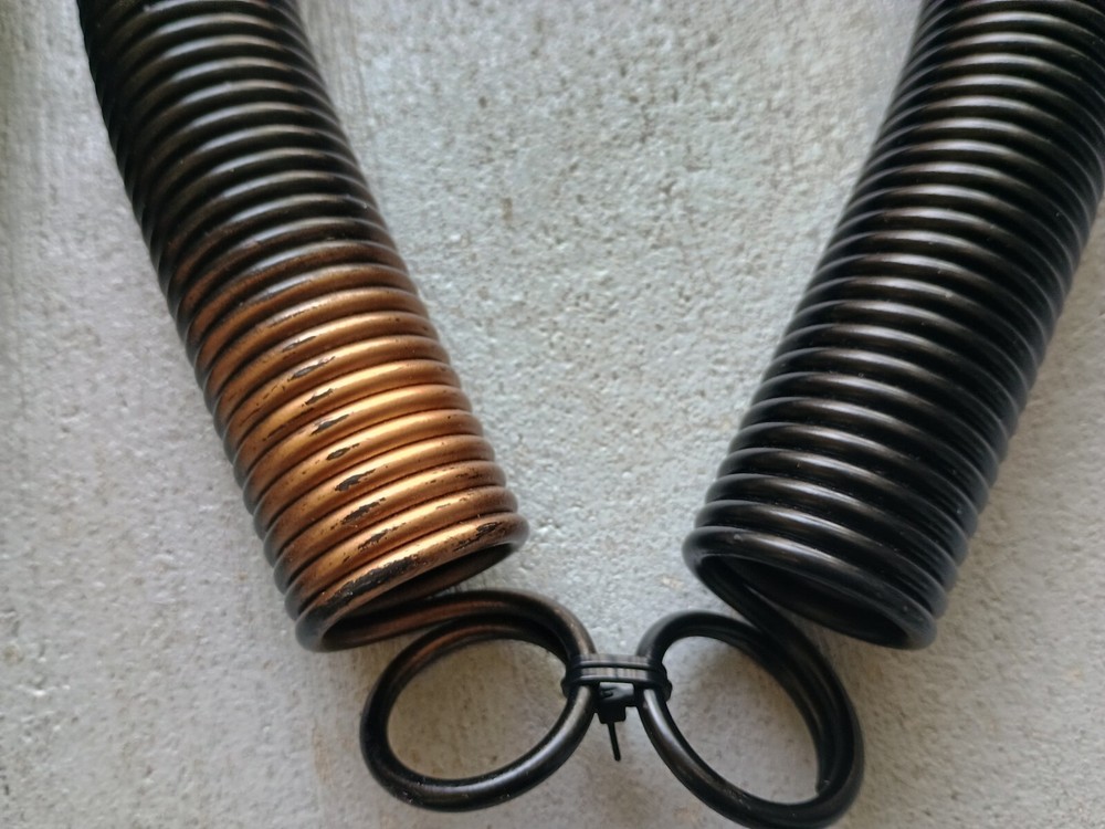 Heavy Duty Replacement Springs 2 Pack 40mm Diametro 25″ Largo 80Lbs Punta Gold