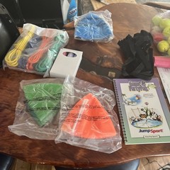 Jump Sport Trampoline Gamer Pack Kickball For Trampoline Game And Party Pack