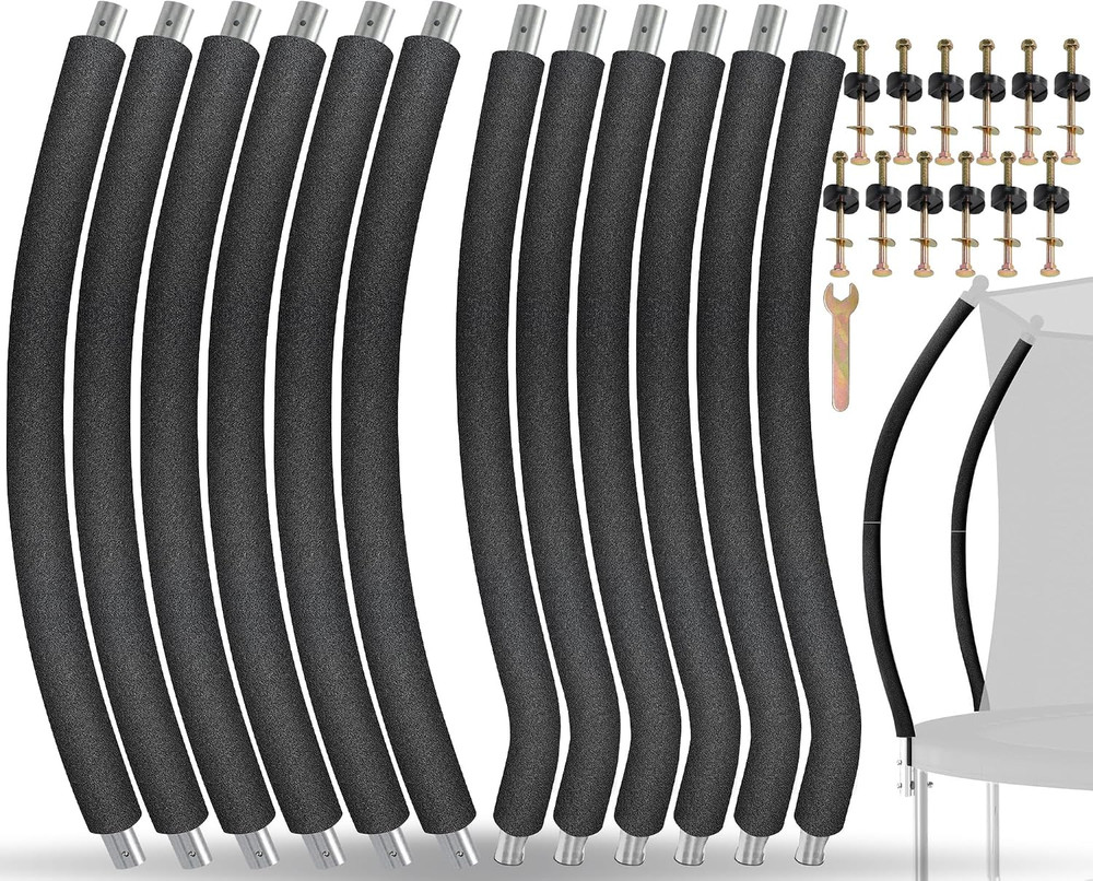Trampoline Poles Replacement for Skywalker or Jumpzylla Trampoline Net | Galvani