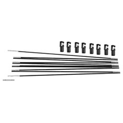 Round Trampoline Replacement Fiberglass Rods, Enclosure Net Fiber Glass Top Ring