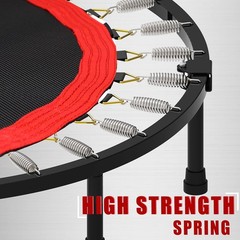 40″ Folding Mini Fitness Indoor Exercise Workout Rebounder Trampoline with Ha…