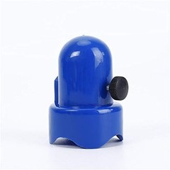 1.5″ Diameter Trampoline Enclosure Pole Caps with Screw Thumb, Blue, Only Fit in