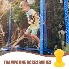 10Pcs Reusable Plastic Trampoline Pole Caps for Pole Replacement and Safety