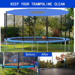Trampoline Sun Shade Cover 6FT 8FT 10FT 12FT 14FT 16FT Trampoline Top Cover Wate
