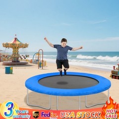 8ft Diameter PVC Trampoline Protection Cover Pad Trampoline Edge Springs Pad