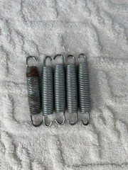 Lot Of 5 Stainless Steel Trampoline Springs 5 1/2” Heavy Duty Play Replacements
