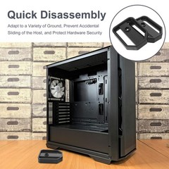 20Pcs Reusable Computer Case Riser Pad Anti Vibration Mini Pc Stand Plastic