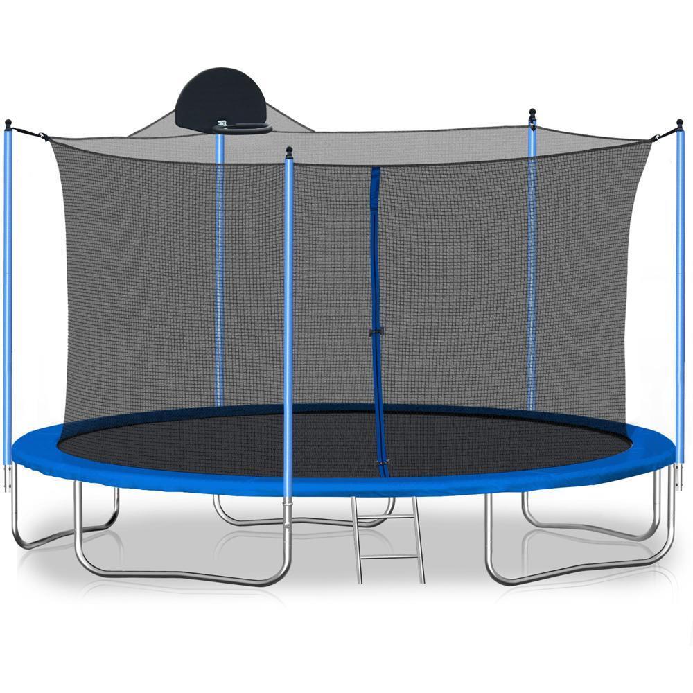 Heavy Gauge Galvanized Steel Frame 12FT Trampoline with Board