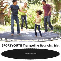 Replacement Trampoline Mat Fit 12ft 13ft 14ft 15ft 72 88 96 Rings & Spring Tool