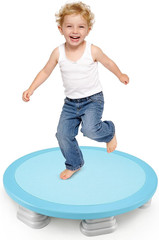 Sensory Trampoline Indoor, Mini Trampoline for Kids, Bounce Board, Toddlers Tram