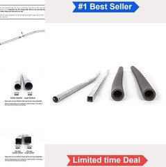 Trampoline Enclosure Pole Set Galvanized Steel Single Pole Replacement Parts 42