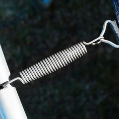 40 Pack Trampoline Springs 5.5” Heavy Duty Galvanized Steel Trampoline Parts …