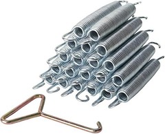 Galvanized Spring 7 Inch Trampoline