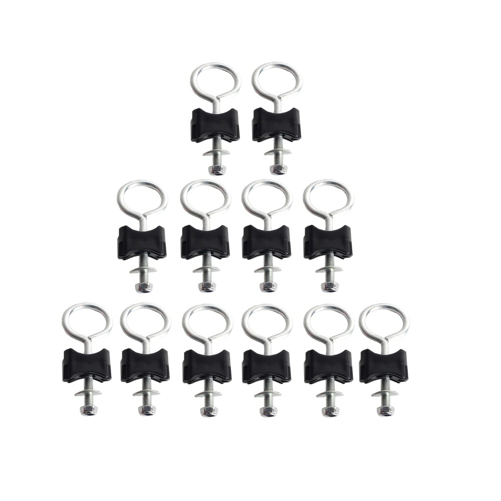 Trampoline Accessories Screws Fix Large Trampolines Round Screw 6mm 12 Pack