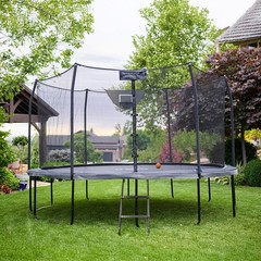 Skywalker Elite Series 12′ Round Trampoline with Basketball Hoop