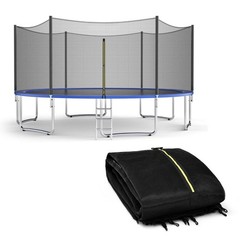8FT Trampoline Safety Net Replacement Protection Enclosure Net