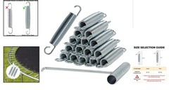 Set of 16 Heavy-Duty 7-Inch Stainless Steel Trampoline Springs – Unbreakable