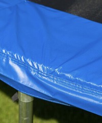 Edge cover for garden trampoline jumper spring cover in blue Ø 305 cm