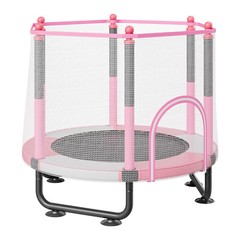 60″ Trampoline for Kids Mini Toddler Trampoline with Net Indoor Outdoor