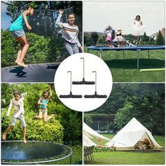 4 Pack Trampoline Spring Pulling Tool T-Hook Extension Puller with Ergonomic …