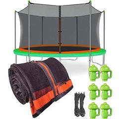 Jump Tastic Trampoline Net Replacement 12-15 ft 6 Pole