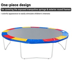 Xcceries 15FT Universal Replacement Trampoline Safety Pad PVC EPE Foam