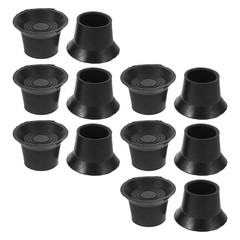 12pcs Trampoline Leg Pads: Anti Skid Rubber Floor Cushion Feet – Silent