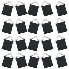 20 Pack Trampoline Triangles Buckle Stainless Steel Triangle Ring with Sewing…