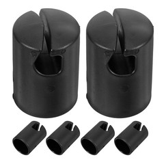 6 Pcs Trampoline Enclosure Pole Cap Protective Round Cover Plastic Caps