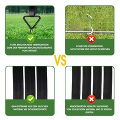 Ground Anchor Trampoline 4 Pack | Heavy Duty Screw In Ground Anchor for Trampo…